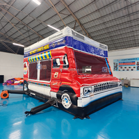 Camion de vente gonflable personnalisé, camion de restauration, camion de crème glacée, publicité gonflable pour les événements, la publicité extérieure