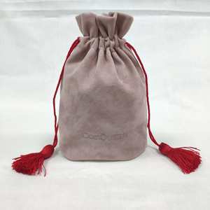 Lot de 14 pochettes en velours avec cordon de serrage pour emballage de pinceaux de maquillage, pierres précieuses, boucles d'oreilles, colliers, bracelets, montres, lunettes – Recyclables - Product Image 1