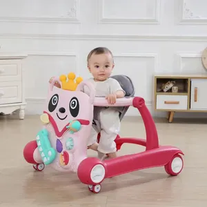 Marketing Zakelijke Relatiegeschenkartikelen Nieuwe Baby Rollator Met Muziek Goedkope Plastic Kid Carrier Speelgoed Eenvoudige Baby Walker