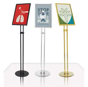 A3 A4 Vertical Billboard Sign Display Stand Bracket Poster Stand