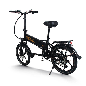 アルミ合金製電動シティロードバイク 折りたたみ式 20インチ 350Wブラシレスリチウムバッテリー 48V 10.5Ah CE認証済み - Product Image 4