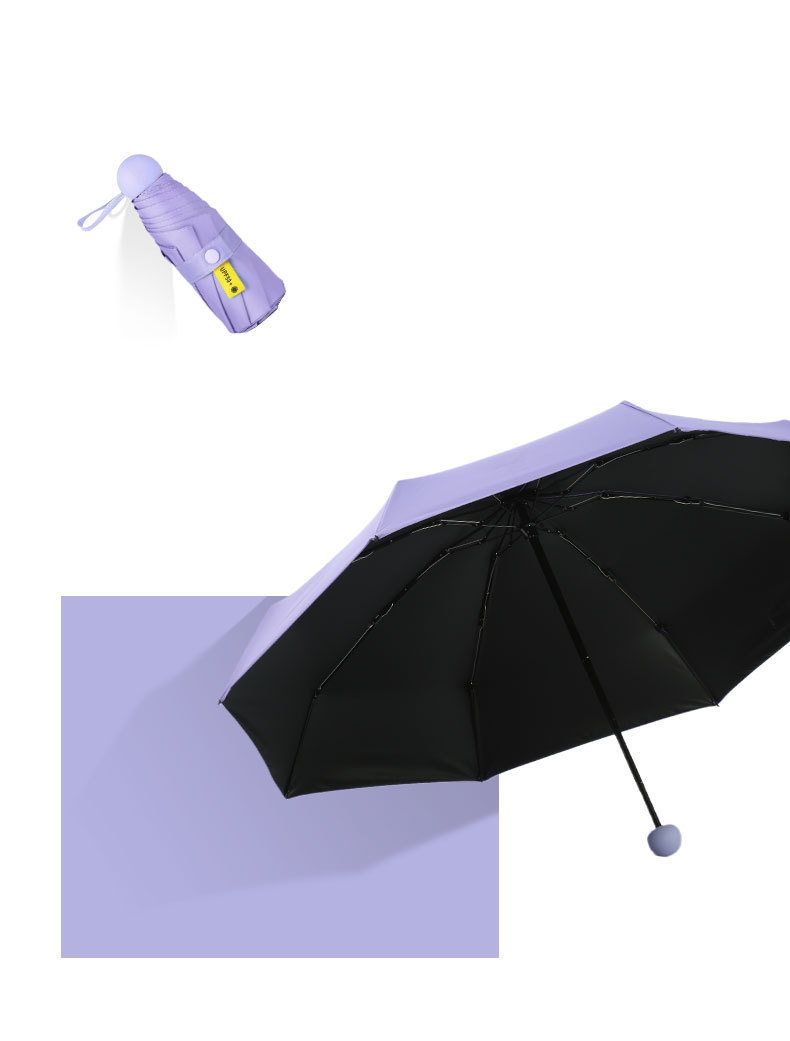 Púrpura paraguas