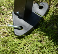 Poids d'auvent faciles avec conception de verrouillage pour les tentes et les parapluies sécurisés Événements en plein air