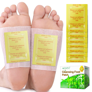 ALIVER улучшенное кровообращение, травяной детоксикационный пластырь для ног Kinoki - Product Image 3