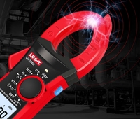 Multimètre numérique à pince haute précision True RMS automatique AC/DC, télémètre laser, autonomie de la batterie 600A