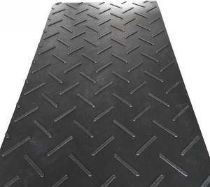 4x8 HDPE tạm thời mặt đất Mat 10mm dày PE uhmw EVA bảng nhựa cho thiết bị nặng theo dõi đường sàn bùn Mat cắt theo kích thước - Product Image 5