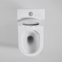 WC en céramique monobloc 4,5 L de haute qualité, chasse d'eau silencieuse Tornado, équipement sanitaire OEM ODM pour salle de bain, vente en gros