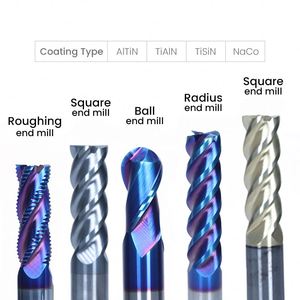 Outils de coupe personnalisés pour machines CNC : Fraise à queue en carbure pour rainures en T avec revêtement AITiN et Tin, support ODM et OEM - Product Image 5