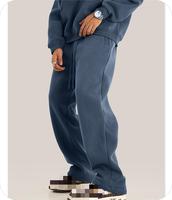 Pantalon de Jogging Homme Grande Taille Uni et Décontracté, Coton Rétro, de Haute Qualité