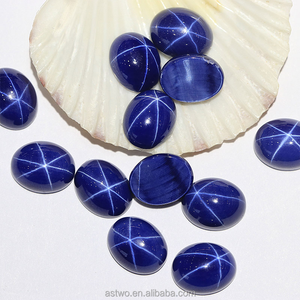 Lindy Étoile <span class=keywords><strong>Saphir</strong></span> Perles <span class=keywords><strong>Bleu</strong></span> Ovale Forme <span class=keywords><strong>Saphir</strong></span> Cabochon <span class=keywords><strong>Opaque</strong></span> Pierre Étoile <span class=keywords><strong>Saphir</strong></span> Rose - Product Image 6