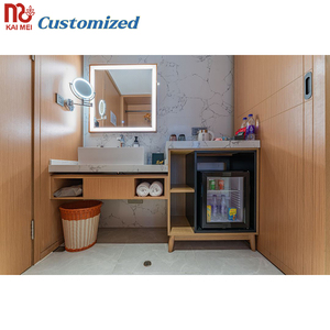 Ensemble de chambre à coucher en bois personnalisé pour hôtels en Arabie Saoudite pour Hilton Hampton & Similar Resorts - Product Image 6