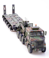 1/72 USA M1070 Véhicule de transport lourd Collection de bureau Ornement Knick-Knack