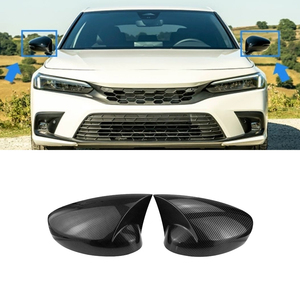 Coques de protection pour rétroviseurs latéraux de voiture, capuchons de rétroviseurs pour Honda Civic 11e génération, kit carrosserie, accessoires auto - Product Image 1