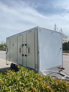 Remorques de luxe <span class=keywords><strong>en</strong></span> acier autonomes pour toilettes climatisées Remorque de toilette <span class=keywords><strong>mobile</strong></span> portable <span class=keywords><strong>en</strong></span> vente - Product Image 5