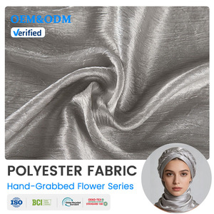 <span class=keywords><strong>Tissu</strong></span> Jacquard en Polyester Satiné Teint Respirant Antistatique à Mémoire de Forme pour Foulards de Filles, Prix de Gros 8822 pour <span class=keywords><strong>Achat</strong></span> en Vrac - Product Image 1