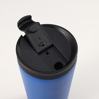 Nouvelles bouteilles d'eau réutilisables en acier inoxydable de 20 oz pour enfants, tasses de voyage à café, gobelets personnalisables avec logo, sans BPA, anti-fuite, 12-24h