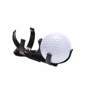 PVC Golf topu sahipleri ile klip tutabilir 2 Golf topları taşınabilir Golf aksesuarları kişiselleştirilmiş silikon plastik top tutucu - Product Image 1