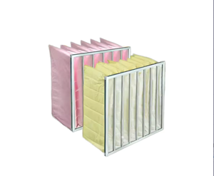 Filtre à air de poche Aoris, nouveau, à faible MOQ, prix usine OEM, MERV 13, protection contre la poussière, effet moyen, certifié ISO9001 - Product Image 1