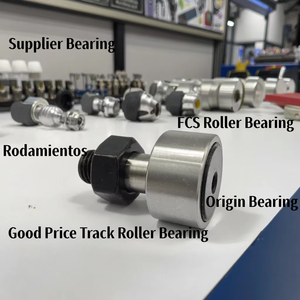 Rouleau <span class=keywords><strong>de</strong></span> guidage à point d'appui <span class=keywords><strong>de</strong></span> type <span class=keywords><strong>goujon</strong></span> 16x35x52.1mm KRV 35 PP Roulement à came utilisé pour les machines d'emballage - Product Image 3