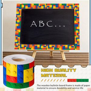 Borde Decorativo Reciclable para Tablero de Anuncios, Decoración Colorida Adhesiva para Aulas, Guarderías y Pizarras - Product Image 5