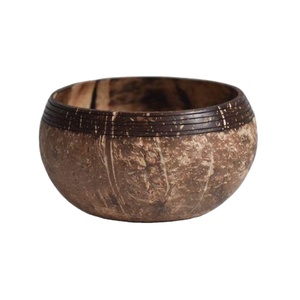 Bol en coquille de noix de coco, arts et artisanat, vaisselle en coquille de noix de coco, bol à dessert, bol à salade de fruits, naturel, personnalisé - Product Image 1