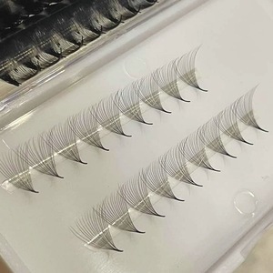 Extensiones de Pestañas Sintéticas Nhu Y Eyelash NY10D 10D de Volumen Completo Hechas a Mano, Nuevo Diseño en Caja, Envío Rápido, Fabricante Vietnamita - Product Image 3