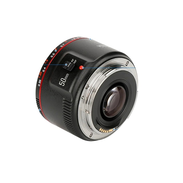 For canon EOS 60D 70D 5D2 DSLR Camera 50mm Lens YN50MM YONGNUO Brand F1.8 50mm Lens for Nikon