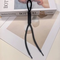 Porte-clés tressé en paracorde nylon haut de gamme personnalisé avec clip pour téléphone portable et sac (impression de logo impossible)