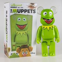 Горячая распродажа! В наличии: 400% увеличенная фигурка Bearbrick 28 см для современного декора гостиной, игрушка-подарок, статуэтка медведя.
