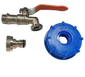 Adattatore serbatoio IBC S60X6 <span class=keywords><strong>a</strong></span> <span class=keywords><strong>rubinetto</strong></span> da giardino in ottone filo grossolano con tubo da 1/2 "raccordo olio carburante ingresso acqua 1/2 <span class=keywords><strong>rubinetto</strong></span> giardino - Product Image 3