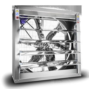 Ventilateurs de ventilation pour élevage avicole à grand volume d'air de 1120 mm, 380 V, 400 W, 720 tr/min, ventilateur d'évacuation pour hangar à vaches, ventilateurs pour ferme laitière - Product Image 1