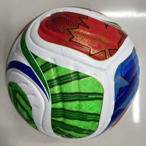 Ballon de football en cuir PU de haute qualité 2026, cousu à la machine, avec logo personnalisable, taille 5, pour le jeu et les événements - Product Image 6