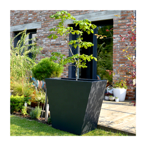 Planteur métallique ciselé au Laser, grand format, en acier, pour l'extérieur, Pots de fleurs, vente en gros - Product Image 4