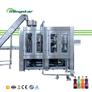 Mingstar A to Z Soft Drink Filling Capping Machine Sparking water bottling production line for Turkey Project