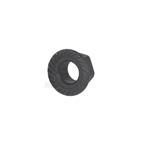 Écrou à bride de style Sems noir mat premium avec dentures pour fixation <span class=keywords><strong>d</strong></span>'étagères électroniques et de baies de serveurs - Product Image 2
