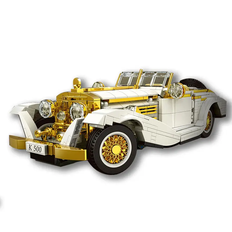 Create Expert K500 vintage car 868+pcs/set 10003 Model Building Blocks Bricks For Kids Christmas Gifts