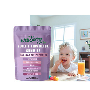 Compléments Nutritionnels Naturels pour Enfants : Gommes Détoxifiantes aux Baies, Soutien Immunitaire, Sureau, <span class=keywords><strong>Zinc</strong></span>, Oméga 3 – Fabrication OEM - Product Image 1