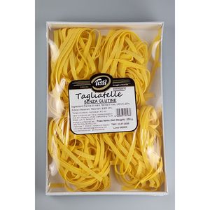 Pasta de Maíz Sin Gluten Tissi 250g X 12 Piezas y Pasta de Huevo al 25% Tipo Tagliatelle con Tiempo de Cocción de 4-5 Minutos - Product Image 1