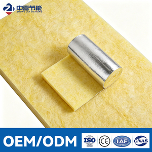 Fiberglass <b>Wool</b> Thermal Insulation Material Glass <b>Wool</b> Board with Aluminum Foil for Industrial Equipment - Product Image 1