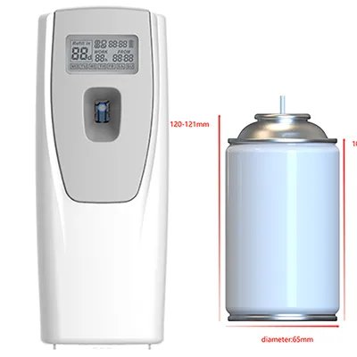 Wisekleen Factory OEM LCD fragranza profumo Spray Aerosol Dispenser automatico deodorante per ambienti