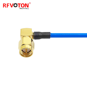 Connecteur femelle N de type personnalisé de 15 cm, étanche, à montage sur panneau, vers connecteur mâle SMA à angle droit pour câble pigtail RF RG402 - Product Image 3