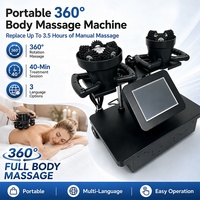 Appareil de massage corporel professionnel de bureau avec technologie de rouleaux à billes internes pour le traitement de la cellulite et l'amincissement