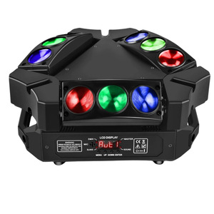 Nine Headed Bird Beam <b>Light</b> Moving Head Stage <b>Light</b> Bar Disco <b>Strobe</b> Effect Laser <b>Light</b> Indoor Use YG-SU878K - Product Image 1