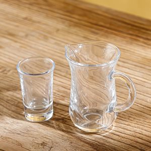 40ml 50 120 Pot à liqueur en verre de haute qualité Tasse à mesurer Pichet <span class=keywords><strong>chinois</strong></span> <span class=keywords><strong>Baijiu</strong></span> - Product Image 1