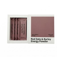 Poudre Énergisante aux Herbes de Dattes Rouges et Orge, Boisson de Soutien Sanguin, Mélange de Thé au Lait de Jujube, Riche en Nutriments, Quotidien, 225g, Yuzetang, 12 Mois
