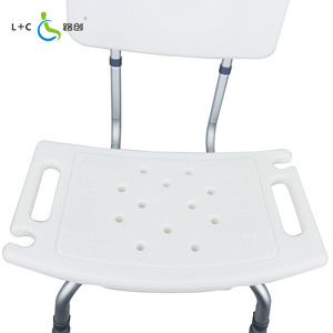 LCB105L Shower Chair Aluminum Alloy Non Slip Bath <b>Stool</b> For Elderly Senior <b>Bathroom</b> Safety Equipment - Product Image 4