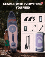 Fabricante OEM de Tablas de Paddle Inflables, Tabla de Paddle Inflable con Cubierta Antideslizante de EVA y Tecnología Drop Stitch para Deportes Acuáticos Familiares