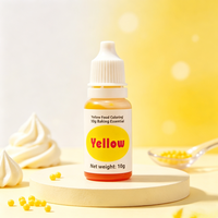 Colorant alimentaire liquide de qualité alimentaire 10g, haute saturation, colorant comestible idéal pour les cupcakes, les macarons, la fabrication de bonbons et la création d'art culinaire