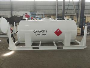 منتج جديد: خزانات وقود ديزل وبنزين مزدوجة الجدار سعة 2400 لتر و4500 لتر مع مضخة توزيع ومقياس تدفق، تصميم شائع للعملاء في كندا - Product Image 4