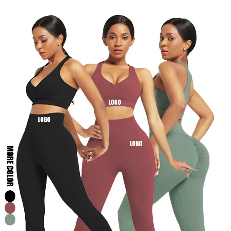 Seamless Quick Dry Yoga Set Sport Wear Suit Sport Clothing Fitness Sets Fitness Clothing Yoga Women Activewear Sets For Women